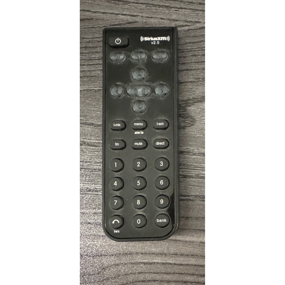 SiriusXM Universal Remote Control XDPR2 V2.0 Tested Black